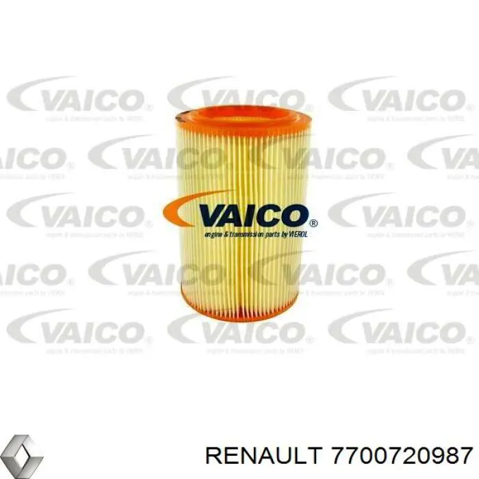 7700720987 Renault (RVI) filtro de aire