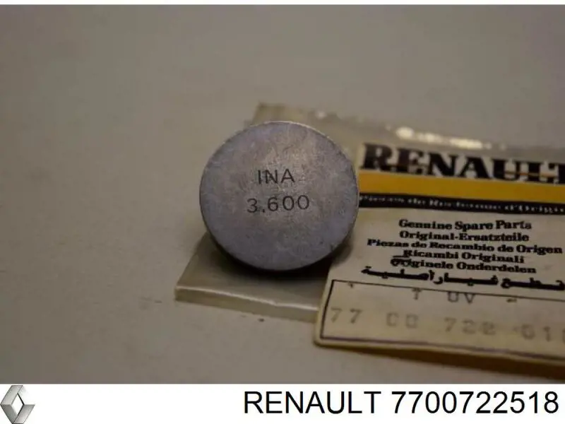 Renault (RVI) 7700722518 precio, desde 7,28 EUR