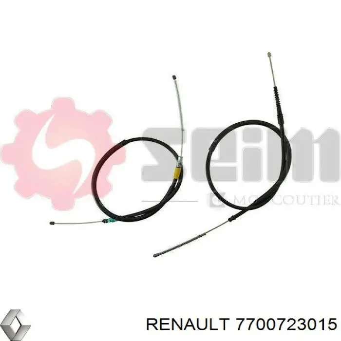Cable de freno de mano trasero derecho para Renault Trafic (TXW)
