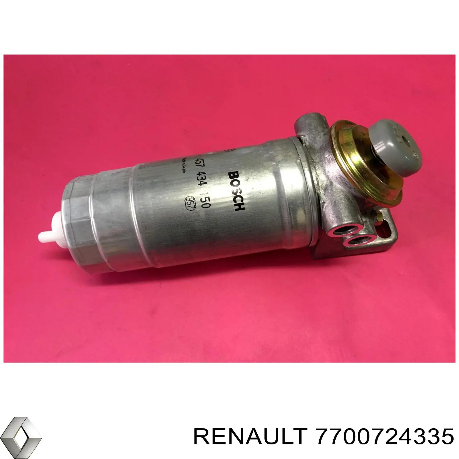 7700724335 Renault (RVI) filtro combustible
