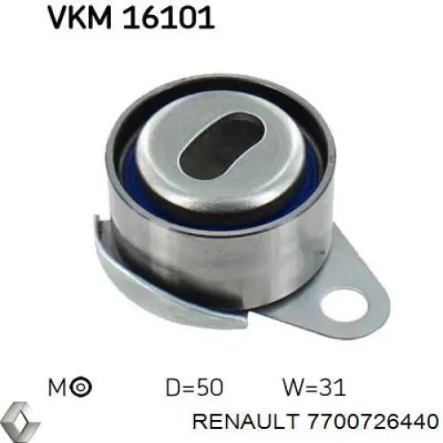 Comprar 7700726440 Renault (RVI) Tensor correa distribución