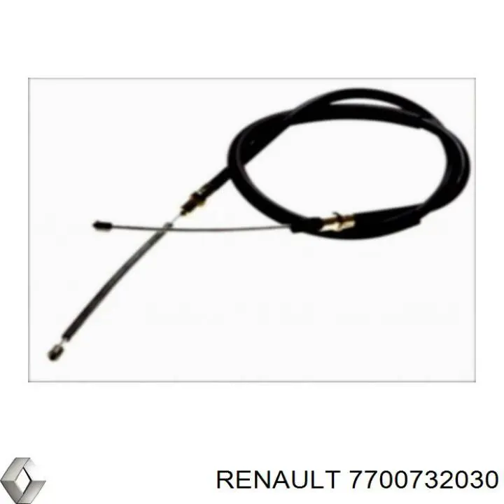 Cable de freno de mano trasero izquierdo para Renault Trafic (T5,T6,T7)