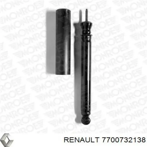 7700732138 Renault (RVI) amortiguador trasero