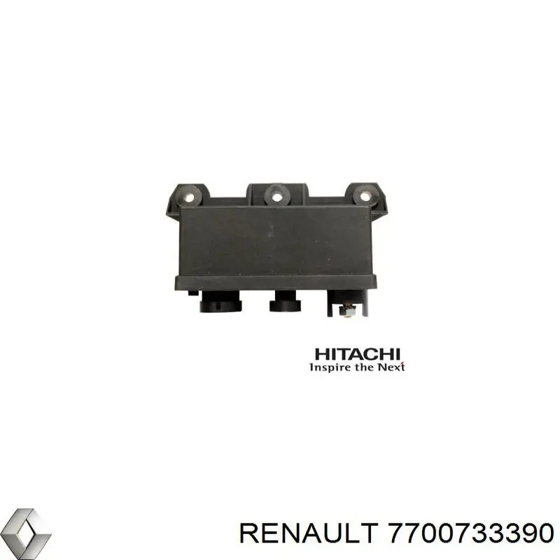 7700733390 Renault (RVI) relé de precalentamiento