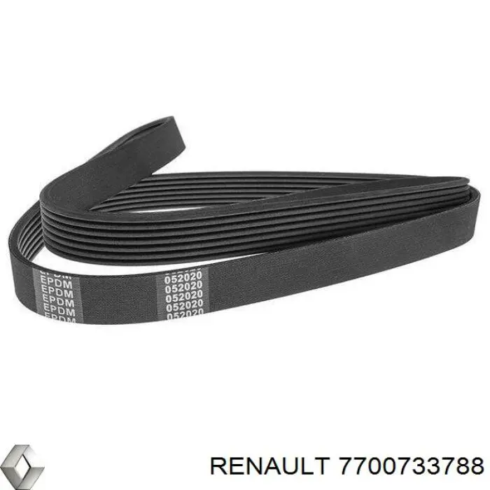 7700733788 Renault (RVI) correa trapezoidal