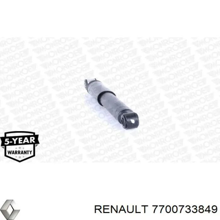 Amortiguador trasero 6006003789 Renault (RVI)