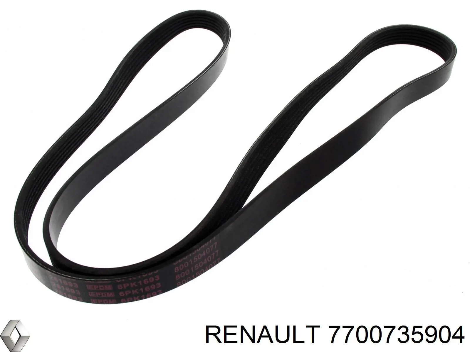 Correa de transmisión trapezoidal Renault (RVI) 7700735904 precio, desde 22,14 EUR