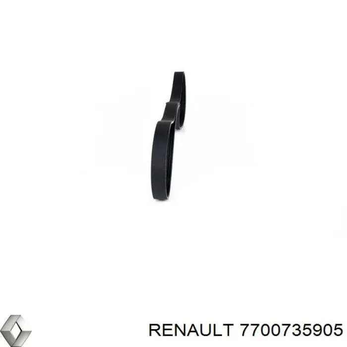 Comprar 7700735905 Renault (RVI) Correa trapezoidal