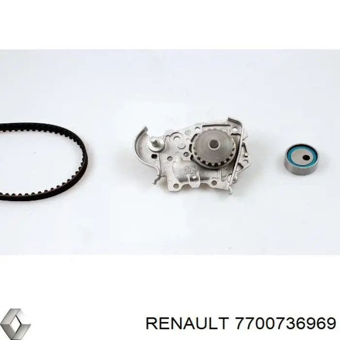 Correa distribución 7700736969 Renault (RVI)