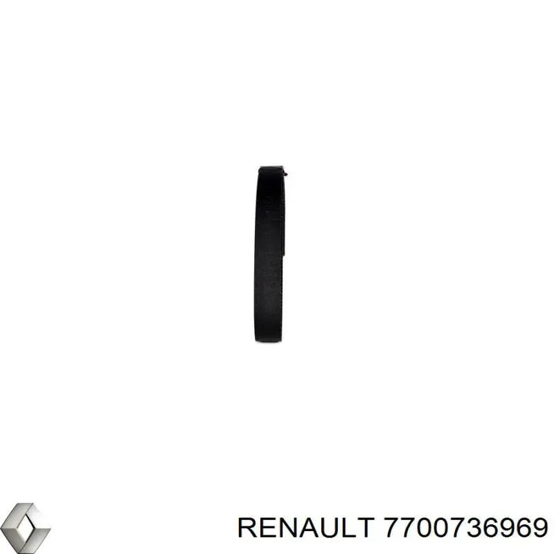 Correa de distribución Renault (RVI) 7700736969