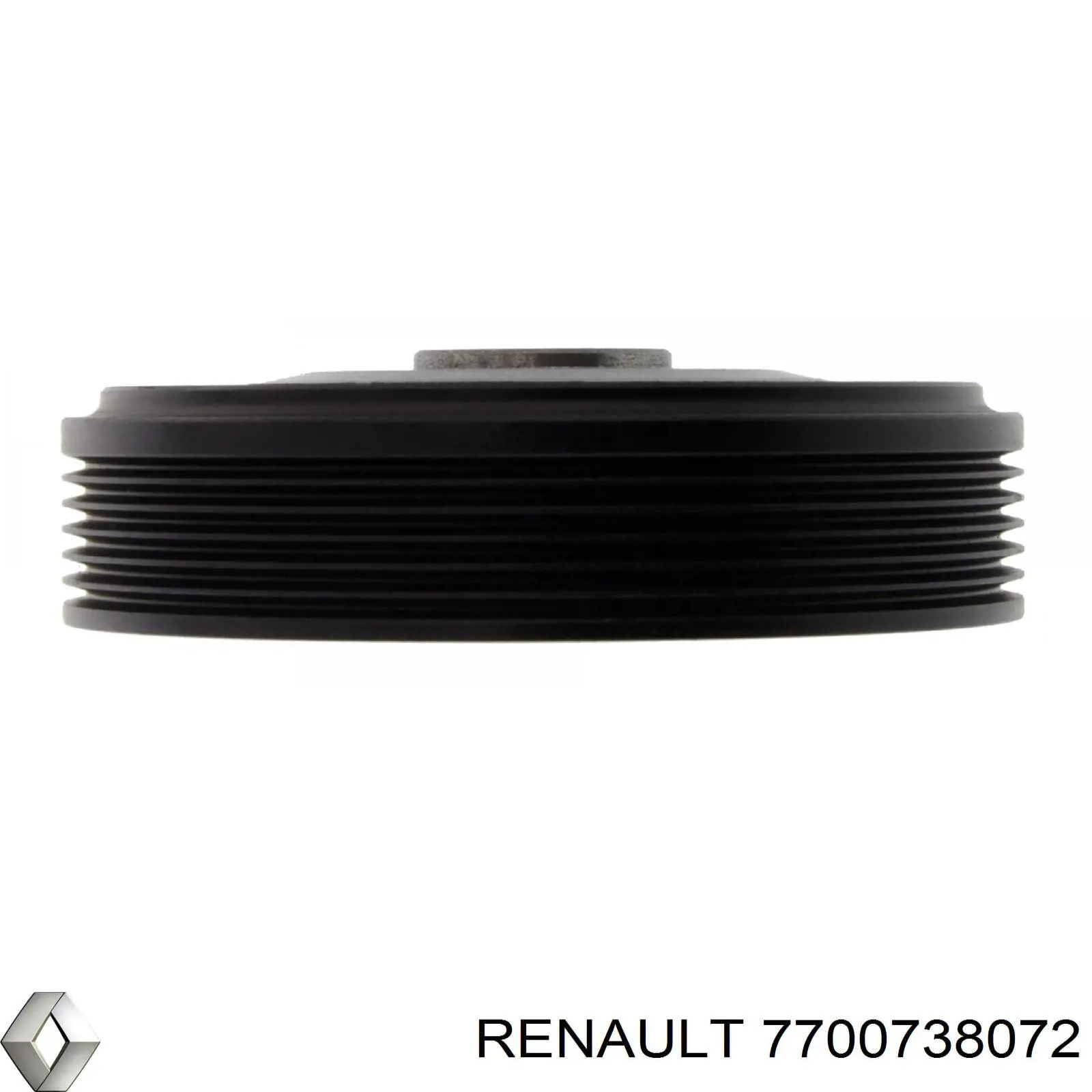 Comprar 7700738072 Renault (RVI) La polea del cigüeñal