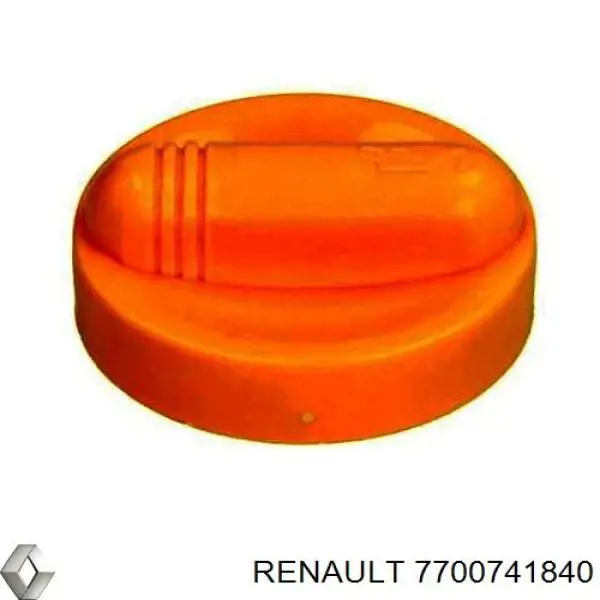 7700741840 Renault (RVI) tapa de aceite de motor