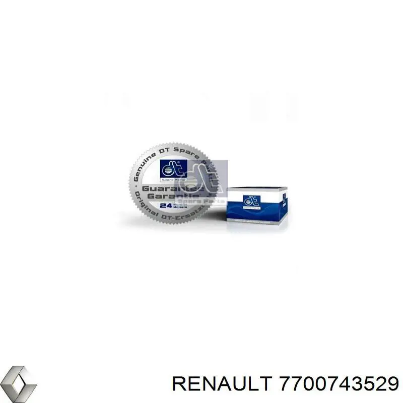 7700743529 Renault (RVI) guía de válvula