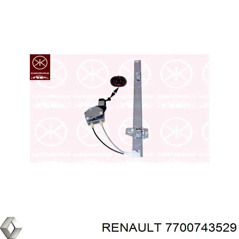Comprar 7700743529 Renault (RVI) Guía de válvula