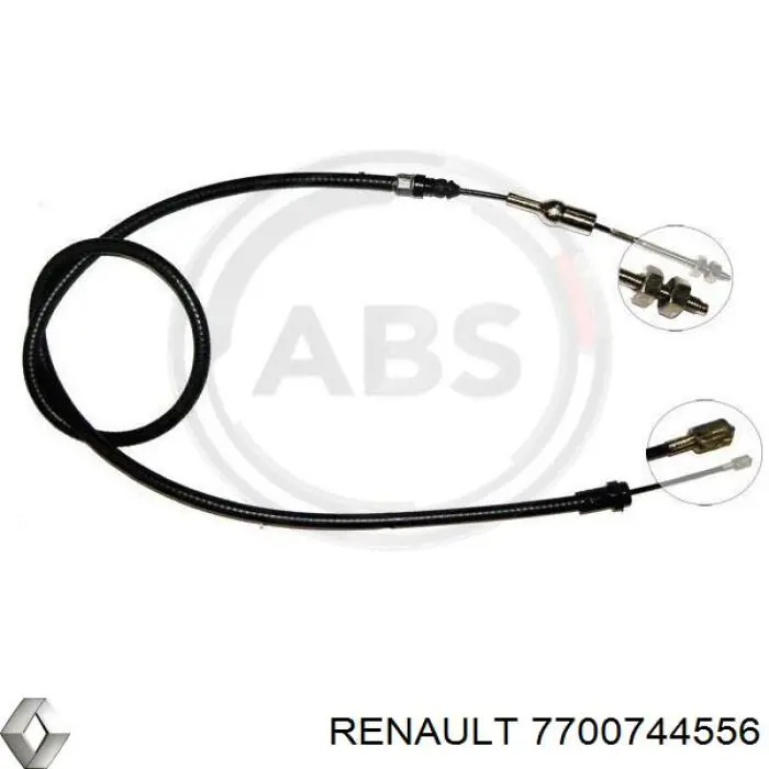 9109976 Opel cable de embrague