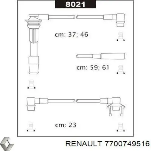 7700749516 Renault (RVI)