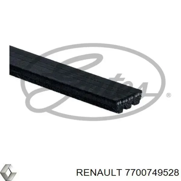 7700749528 Renault (RVI) correa trapezoidal