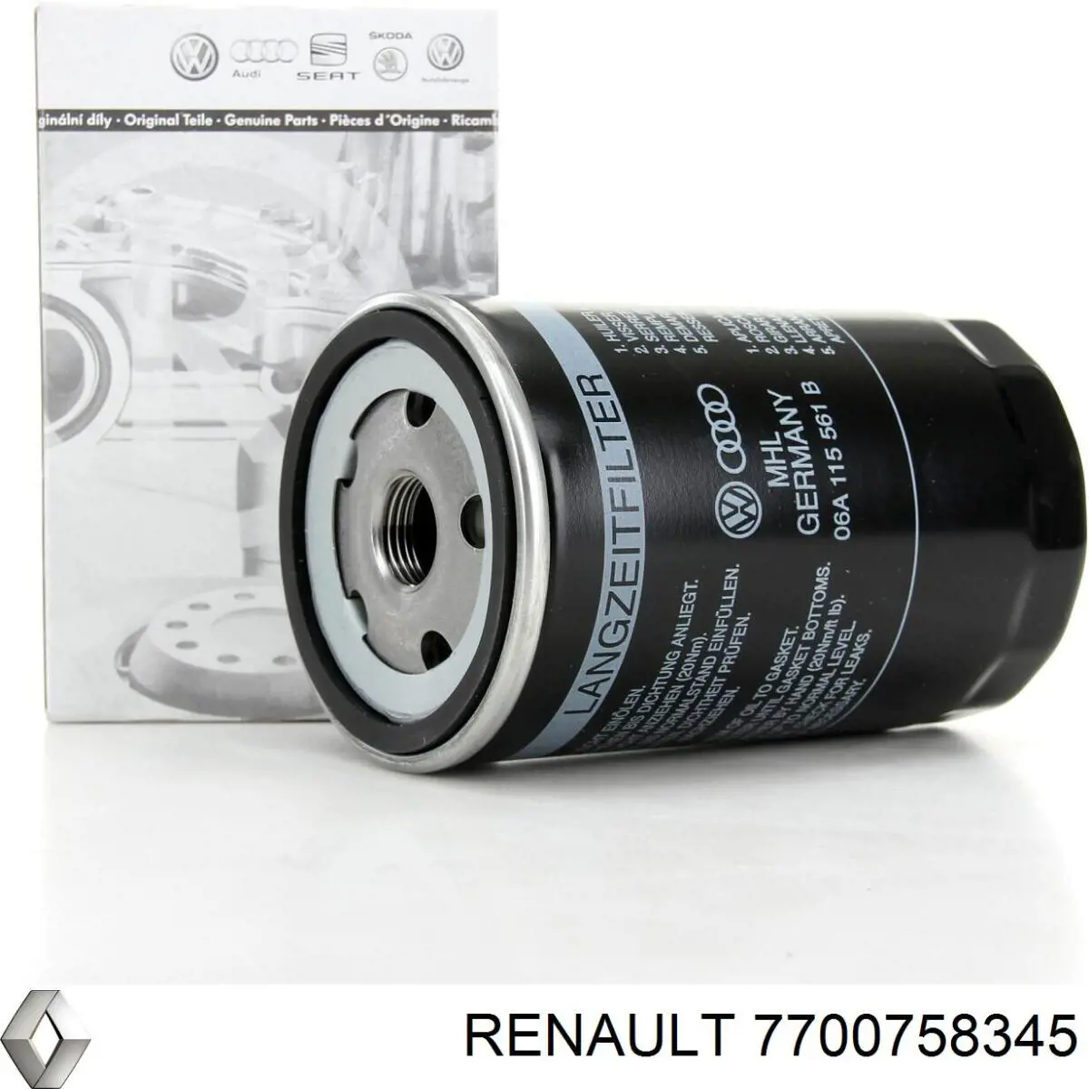 Batería de Arranque Renault (RVI) (7700758345)