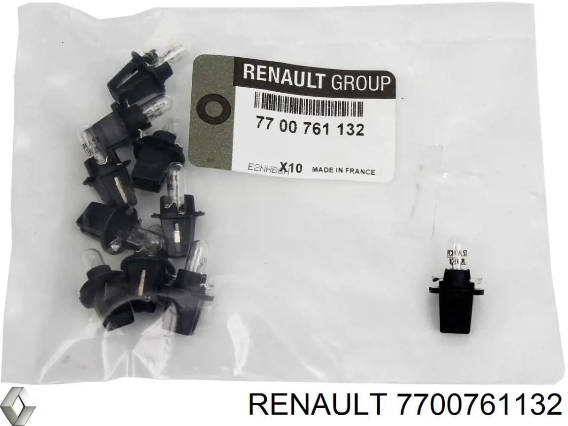 7700761132 Renault (RVI) bombilla