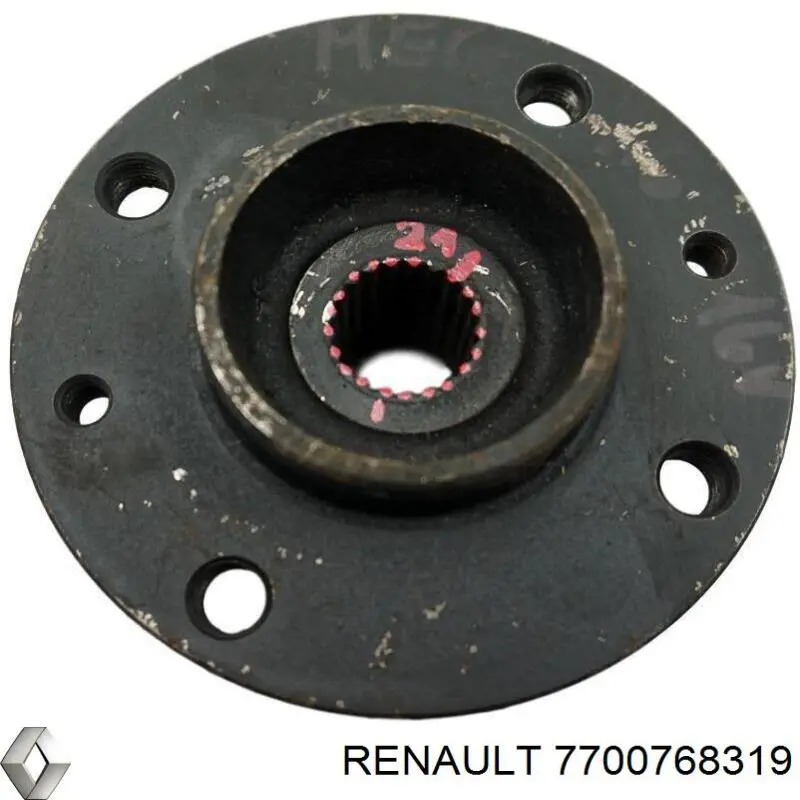 7700768319 Renault (RVI) cubo de rueda delantero