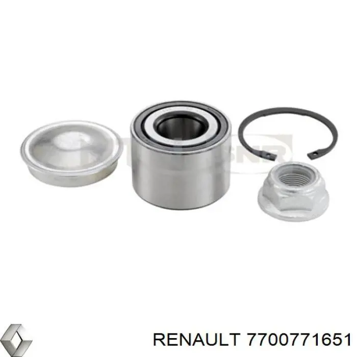 7700771651 Renault (RVI) tapa de buje de llanta