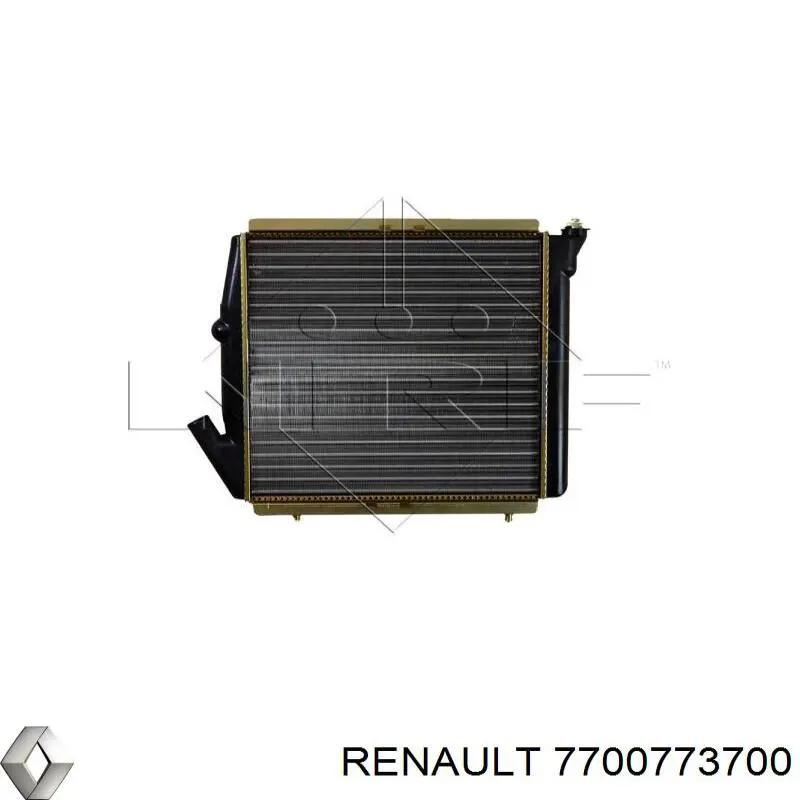 7700773700 Renault (RVI) radiador refrigeración del motor