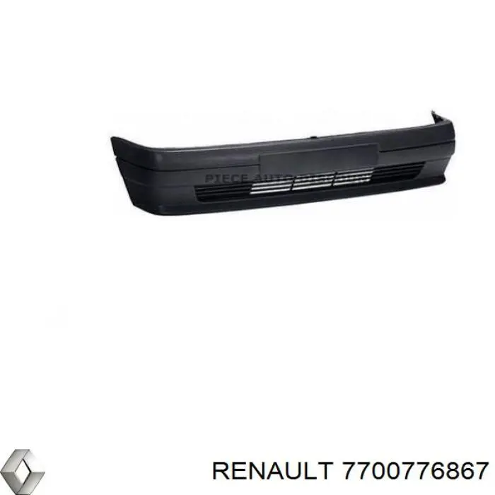 7700776867 Renault (RVI) Paragolpes delantero
