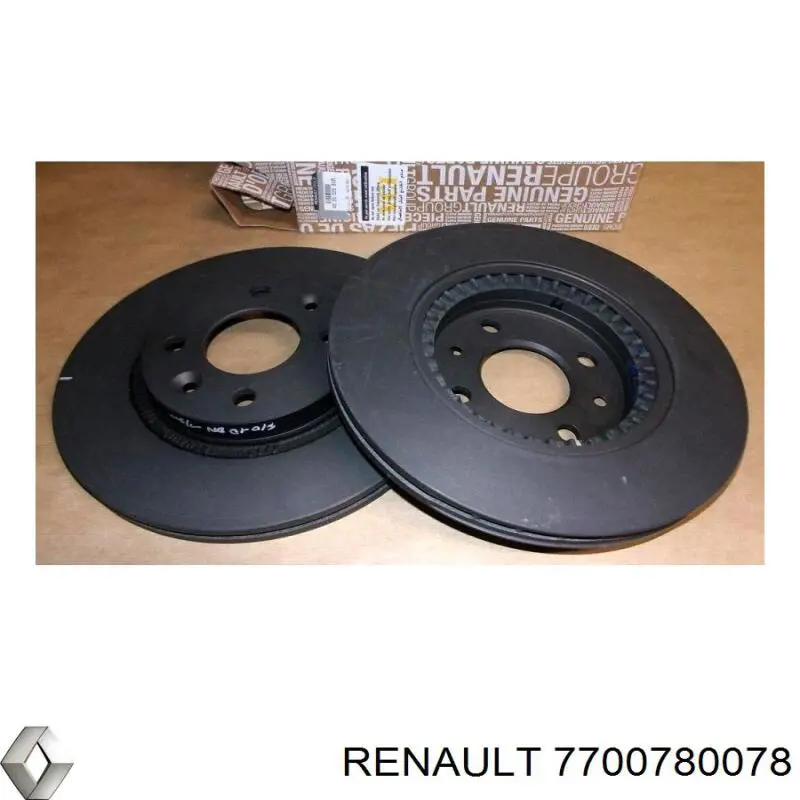 Frenos traseros Renault (RVI) 7700780078