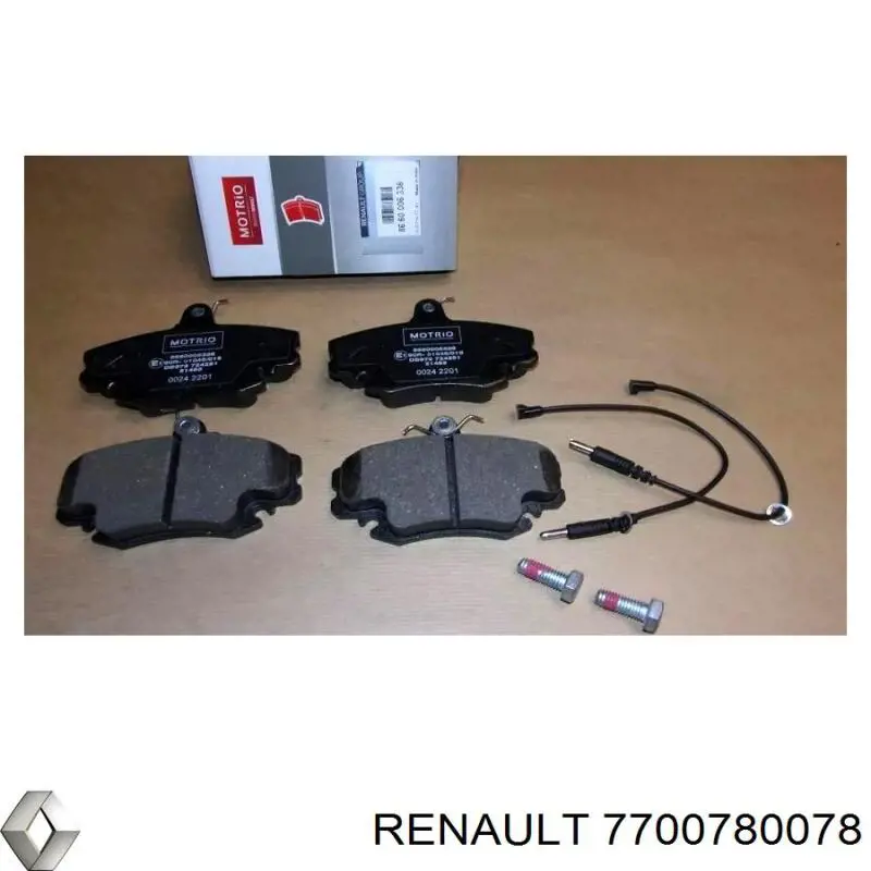 Comprar 7700780078 Renault (RVI) Disco de freno trasero