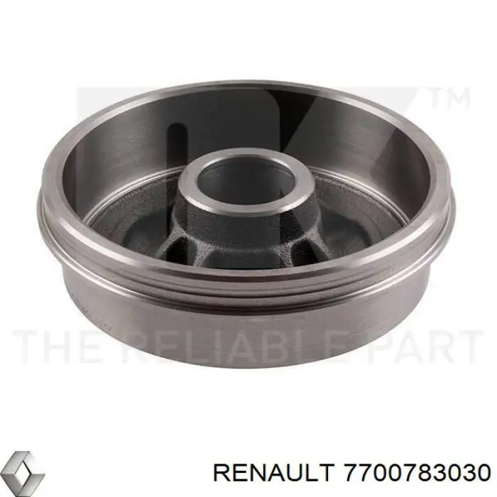 7700783030 Renault (RVI) freno de tambor trasero