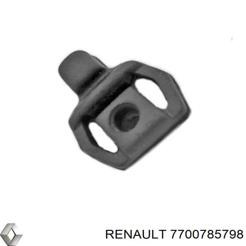7700785798 Renault (RVI) soporte, silenciador