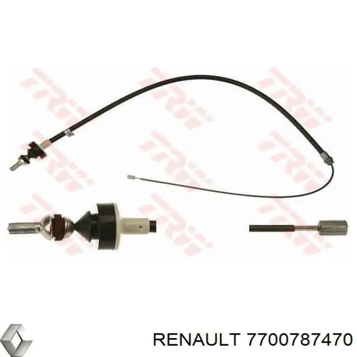 7700787470 Renault (RVI) cable de embrague