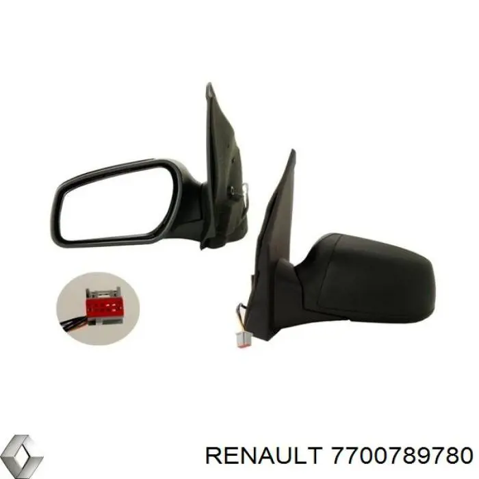 Espejo retrovisor derecho Renault (RVI) 7700789780 precio, desde 36,11 EUR