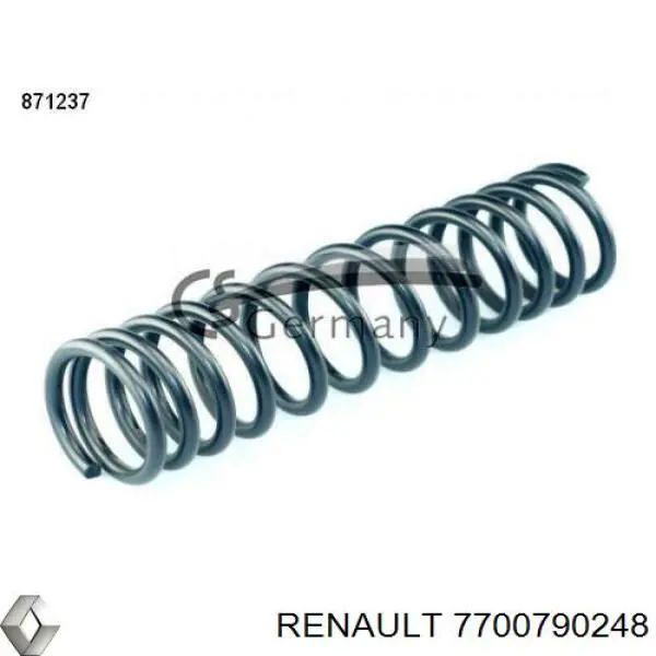 Comprar 7700790248 Renault (RVI) Amortiguador trasero