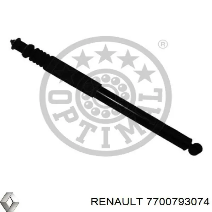 7700793074 Renault (RVI) amortiguador trasero