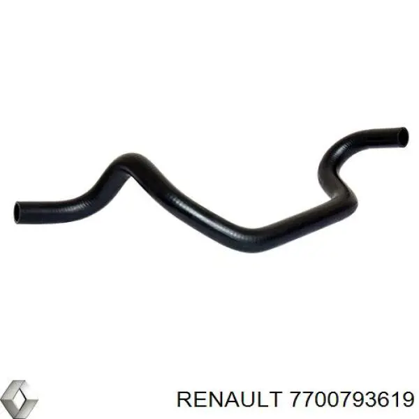 7700793619 Renault (RVI) tubería de radiador arriba