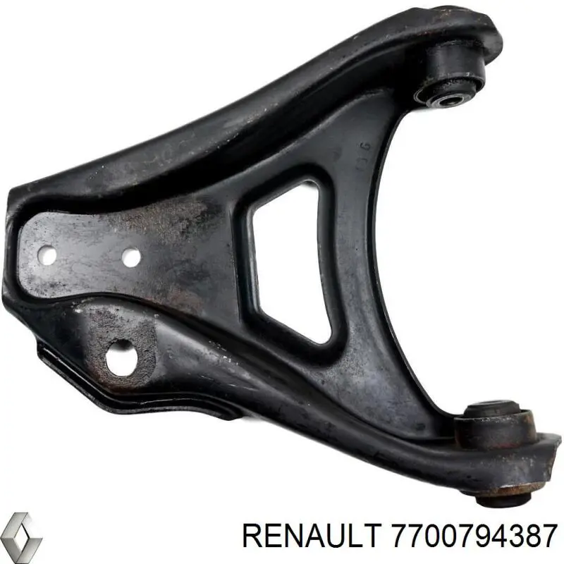 7700794387 Renault (RVI) barra oscilante, suspensión de ruedas delantera, inferior derecha