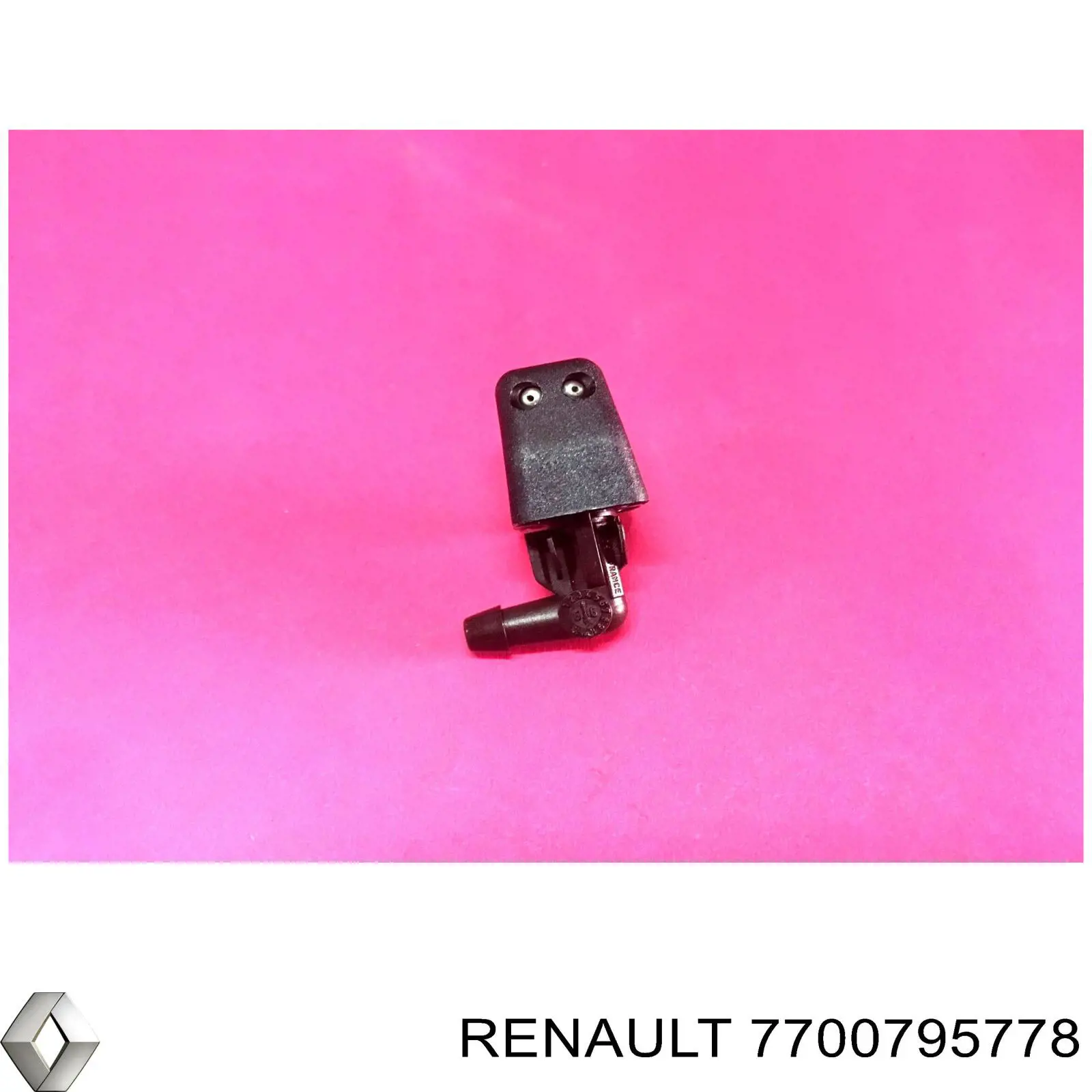 7700795778 Renault (RVI) Boquilla del lavaparabrisas