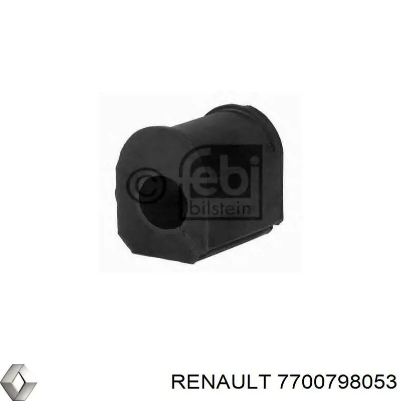 7700798053 Renault (RVI) casquillo de barra estabilizadora delantera