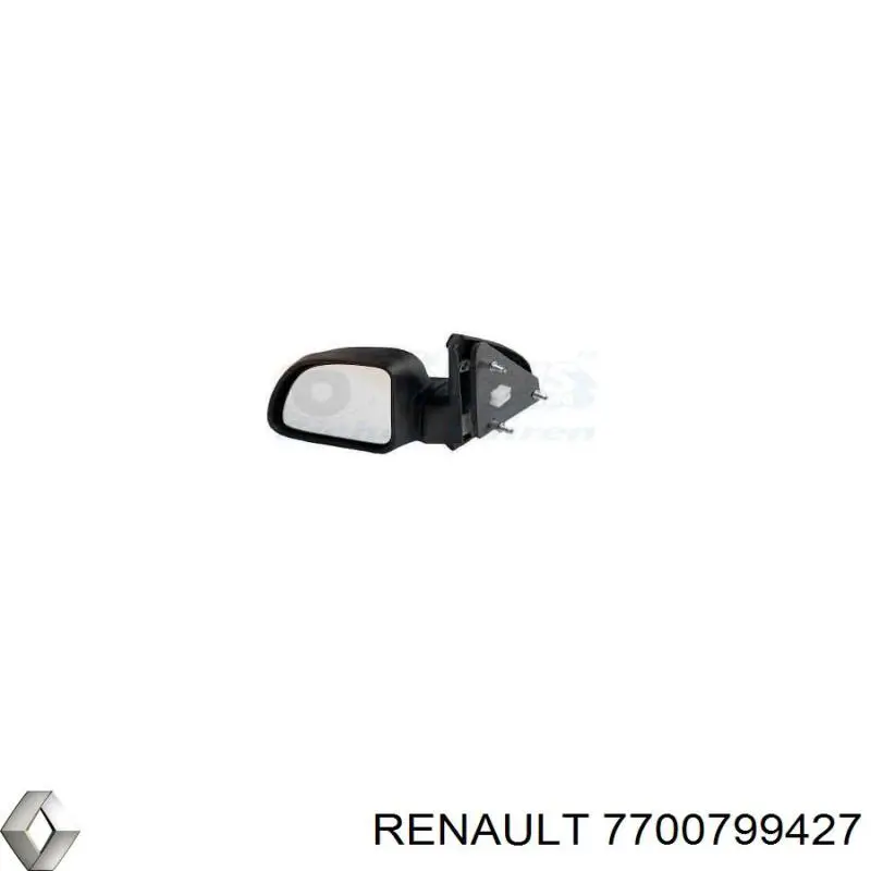 Espejo retrovisor derecho Renault (RVI) 7700799427 precio, desde 39,20 EUR