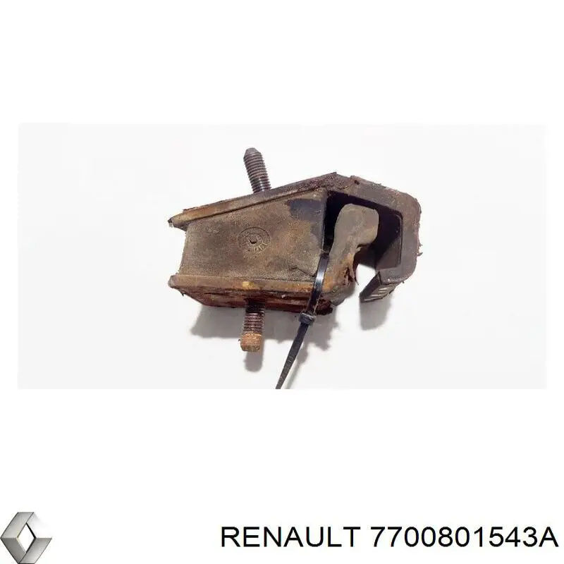 7700801543A Renault (RVI) soporte, motor izquierdo, delantero