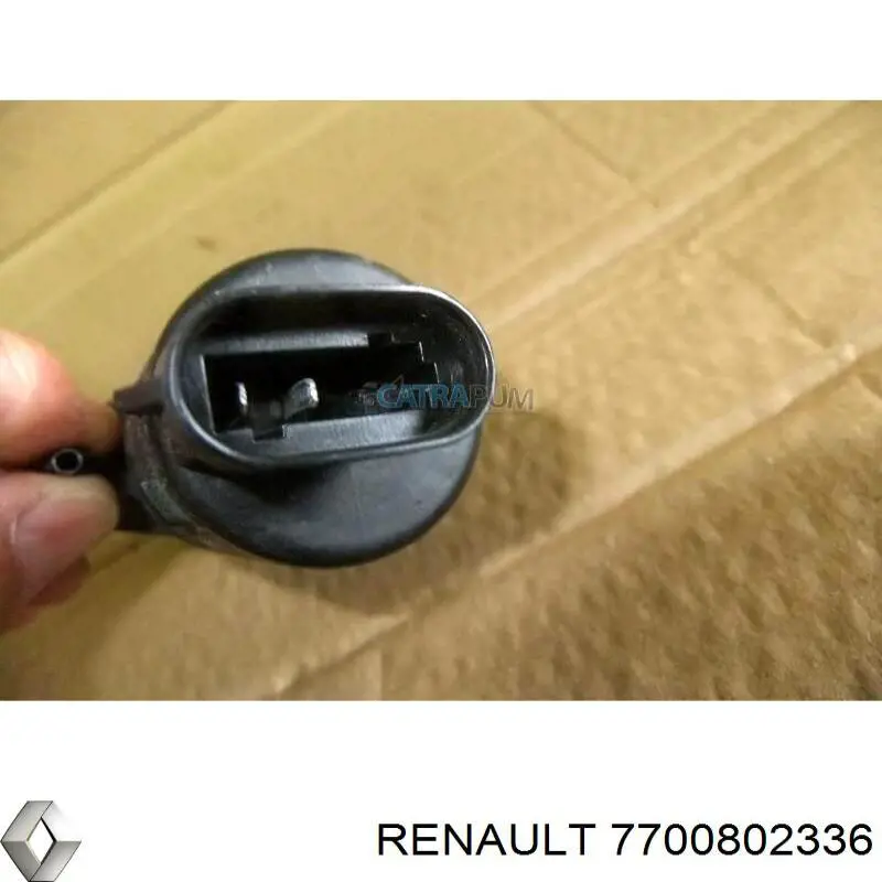 7700802336 Renault (RVI) Bomba de agua de lavado, lavado de parabrisas, delantera