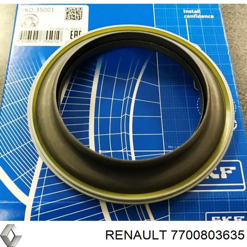 Rodamiento amortiguador delantero Renault (RVI) 7700803635