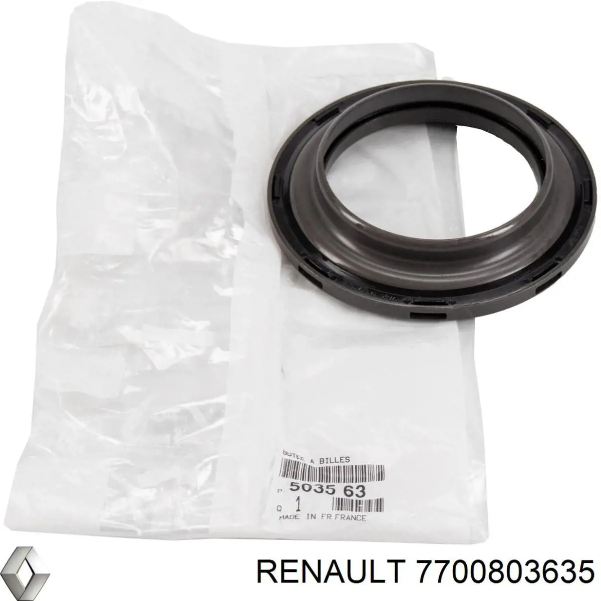 Rodamiento de soporte del amortiguador delantero Renault (RVI) 7700803635 precio, desde 6,48 EUR