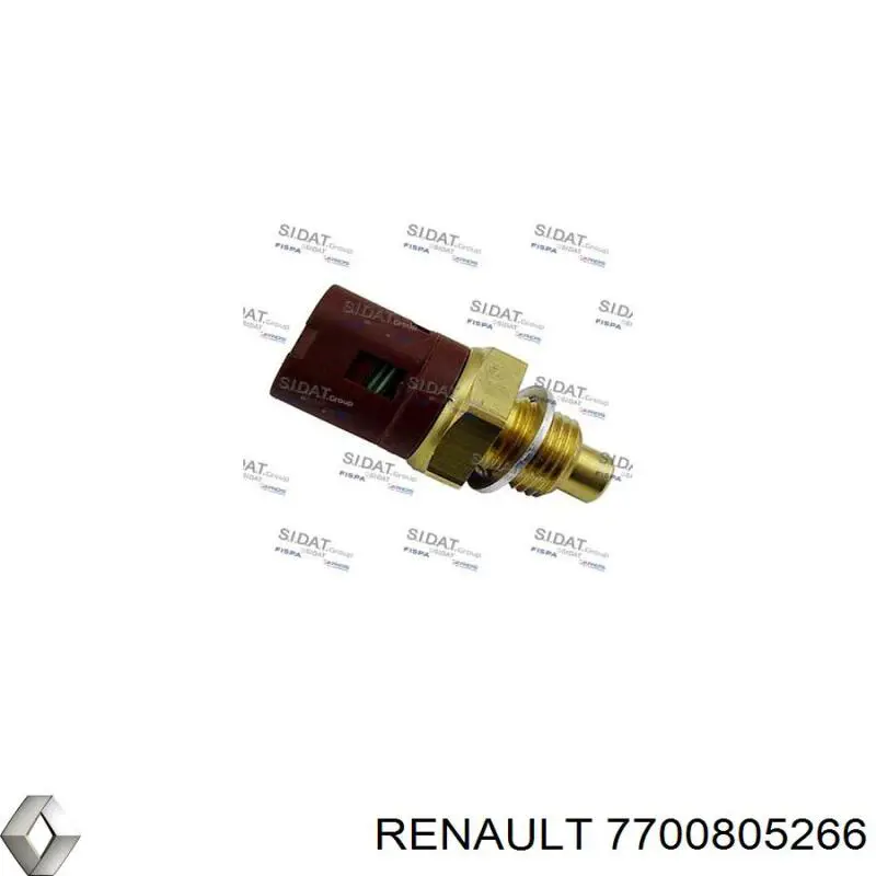 7700805266 Renault (RVI) sensor de temperatura del refrigerante