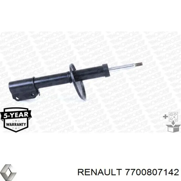 7700308609 Renault (RVI) amortiguador delantero