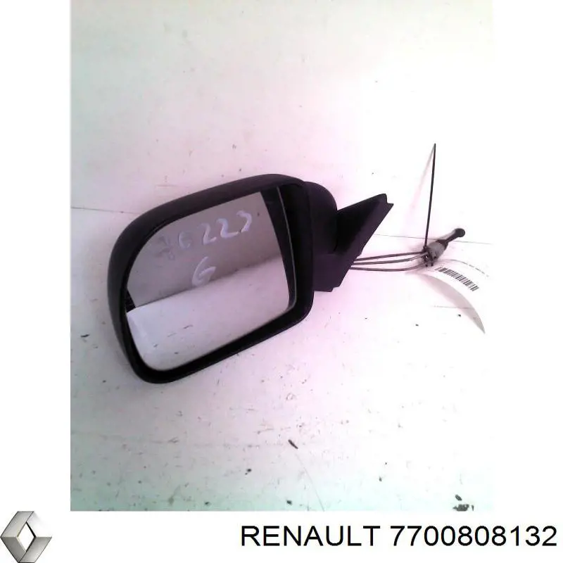 7700808132 Renault (RVI) espejo retrovisor izquierdo