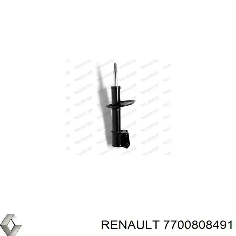 7700808491 Renault (RVI) amortiguador delantero