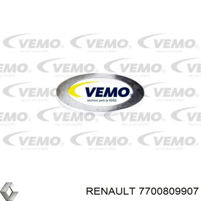 7700809907 Renault (RVI) sensor de temperatura del refrigerante, salpicadero