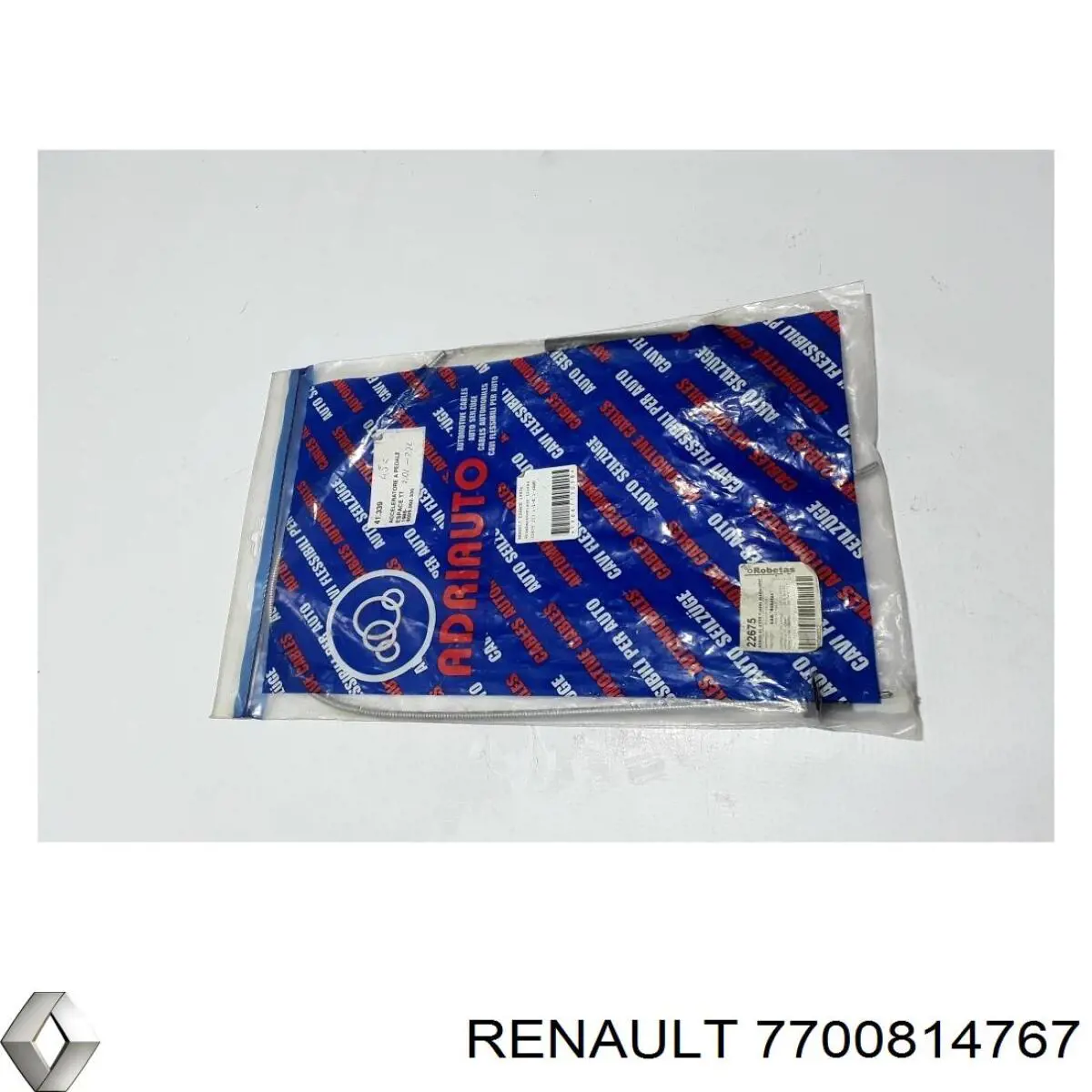 7700814767 Renault (RVI) Cable del acelerador